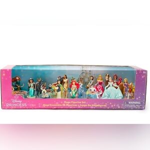 Disney Princesses & Furry Friends Mega Figure Set - 20 Fully Sculpted Figurines